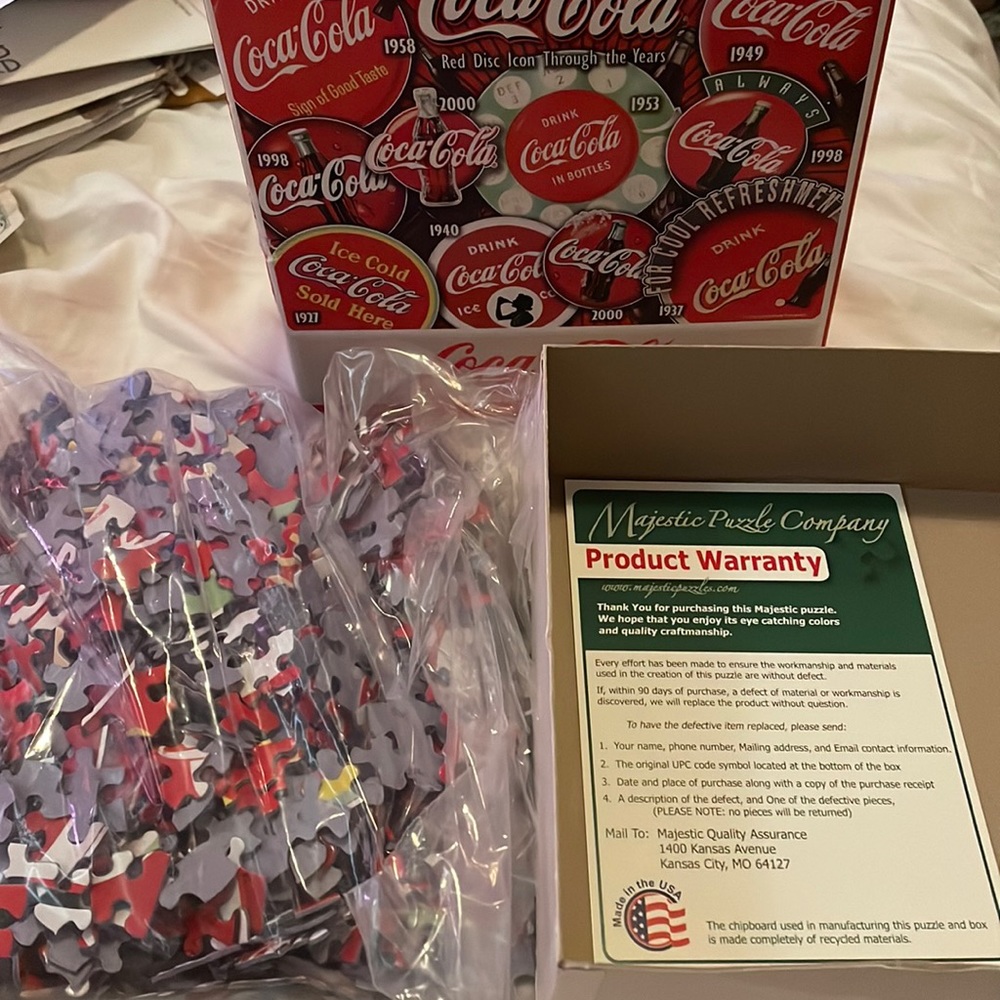 Coca Cola jigsaw puzzle
